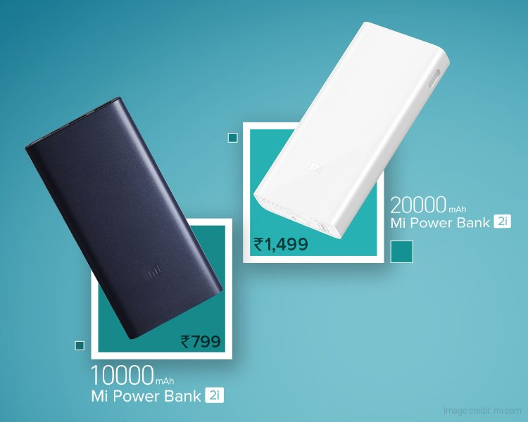Xiaomi Mi Power Bank 2i Now Available at Leading Online Stores in India